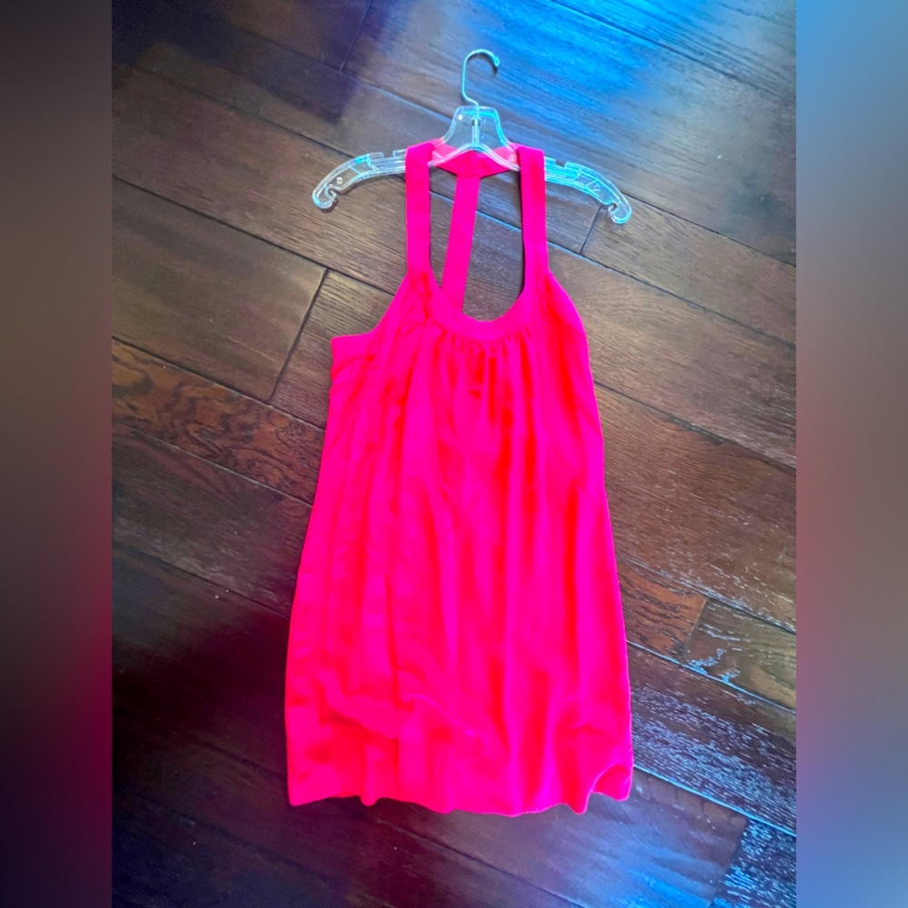 Banana republic hot pink dress